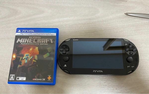 PSVITA PlayStation Vita PCH2000 ブラック　マイクラ付き　動作確認済み