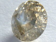 [Shimoe]最落無し！１円～薄目のブラウンカラー系　Iクラス　０．７３ｃｔ　天然ダイヤルース_画像2