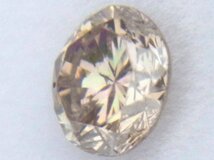 [Shimoe]最落無し！１円～FANCY LIGHT BROWN　I-１　０．１９４ｃｔ　天然ダイヤルース_画像2