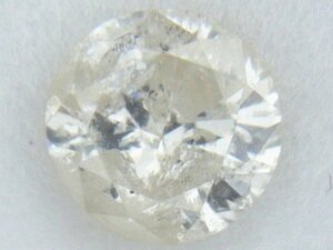 [Shimoe]最落無し！１円～ホワイトカラー系　Iクラス　０．４４ｃｔ　天然ダイヤルース