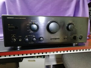 ONKYO プリメインアンプmodel【A-917F】正常稼働現在使用品 1992年 定価￥89,000- スーパーカレントアンプ 定格80Wx2/8Ω　ブラック7希少品