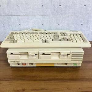 【送料無料】 NEC PC-8801FH 旧型PC デスクトップ キーボード 通電確認済み