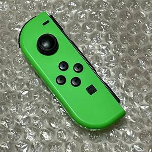 ジャンク品　NintendoSwitch　左リモコン　コントローラー　ジョイコン Joy-Con ニンテンドースイッチ　緑　