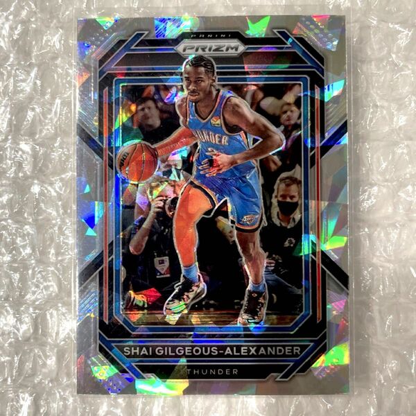 SGA シェイ・ギャルジャス・アレクサンダー Prizm Ice Silver Thunder Panini NBA