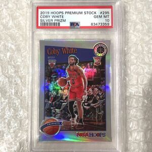 【PSA10】 Coby White Rookie Hoops Silver Prizm コービー・ホワイト NBA