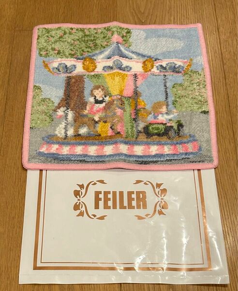 新品未使用！フェイラーハンカチ　メリーゴーランド FEILER