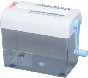  Iris o-yama hand shredder home use desk strut cut dumpster 1.5L compact H62ST blue 