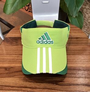 adidas／アディダス／テーラーメイド／サンバイザー／グリーン系／サイズ57〜59㌢