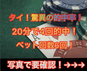 バカラタイロジック！驚異の的中率！！ゴールデンウェルス、ライトニングバカラでも有効！分からない点メールで直接対応します！