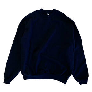 LOS ANGELES APPAREL　14oz FLEECE CREW　ロサンゼルスアパレル クルーネック スウェット ネイビー　XLサイズ　14oz FLEECE MADE IN USA