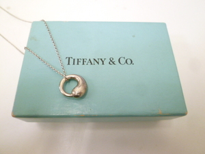 ＃32873 TIFFANY&Co. ティファニー エターナルサークル ネックレス ペンダント シルバー SILVER 925 PERETTI