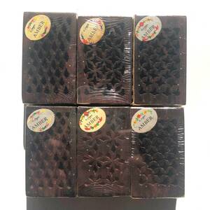 新品未開封　６個　Tulasi Vidwan　Premium Incense　AMBER　アンバー　コーパル　琥珀　天然樹脂の化石　宝石　お香　インド