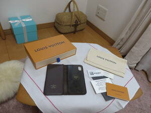 ☆LOUIS VUITTON iPhone XS 携帯ケース 美品☆