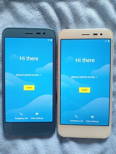 Android One 507SH　ブルー＆ホワイト中古２台