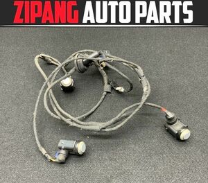 MB154 W164 ML63 AMG 4WD リア PTS センサー 4個 ハーネス/配線 付 ◆C775 イリディウムシルバーM ★エラー無し ○