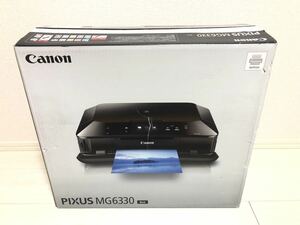 #85【新品未使用】Canon PIXUS MG6330 Black インクジェット プリンター 複合機 ブラック 