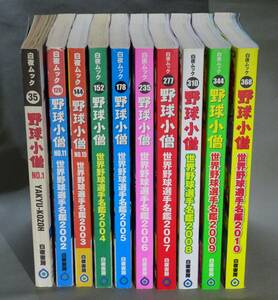 ＜送料無料＞『野球小僧』10冊セット 創刊号 2002年～2010年 世界野球選手名鑑 NPB MLB 独立リーグ 小宮山悟 白夜書房 白夜ムック 野球太郎