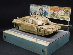 イギリス主力戦車 チャレンジャー2 イラク戦仕様 （1/48スケール ミリタリーミニチュア No.101 32601 ）