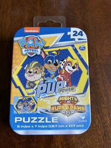 Paw Patrol パウパトロール　缶入り　ジグゾーパズル