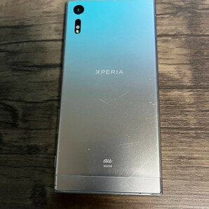 au Xperia TM XZ SOV34 シルバー SONY SIMロック解除済み Android ネットワーク利用制限◯