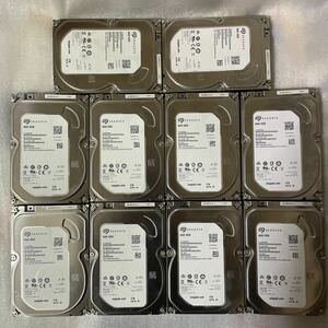 Seagate ST1000VN000 SATA 1TB 3.5インチ 5900rpm NAS用HDD 10個セット