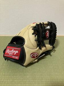 ほぼ新品　ローリングス 軟式内野用グローブ 大人用 グラブ 野球 Rawlings GOLD GLOVE CLUB