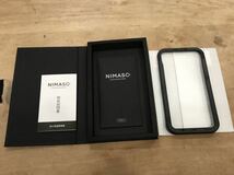 NIMASO ガラスフィルム iPhone15Pro用 強化ガラス 保護フィルム ガイド枠付き 2枚セット アイフォン15プロ対応 NSP23H743_画像8