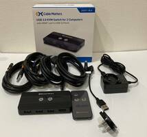 Cable Matters USB 3.0 KVM HDMI スイッチ 4K@60Hz HDMI ビデオ & 3X 5Gbps USBポートを備えた2台のコンピュータ用 HDMI KVM スイッチ_画像7