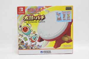 未使用保管品 HORI 太鼓の達人専用コントローラー 太鼓とバチ for Nintendo Switch ① 2-H020X/1/100