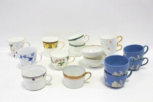 ブランド食器 カップ コップ 16点 まとめ WEDGWOOD Richard Ginori ROYAL COPENHAGEN など 現状品 2-G001