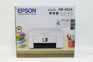 未使用保管品 EPSON エプソン カラリオ・プリンター EW-452A インクジェット複合機 2023年製 2-K024X/1/160