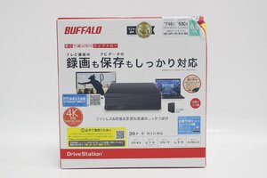 未開封品 外付けハードディスクドライブ BUFFALO HD-NRLD6 0U3-BA 2023年製 2-H047X/1/100