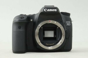 Canon EOS70D ボディ 基本動作確認済 互換チャージャー/バッテリー付属 2-C021Y