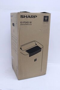 未使用保管品 SHARP シャープ 加湿空気清浄機 KI-PS40-W プラズマクラスター25000 ホワイト系 2023年製 元箱あり② 2-L004X/1/160