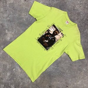 ★ SUPREME シュプリーム 10SS LEE Scratch Perry Tee リー スクラッチ ペリー Tシャツ USA製 半袖 カットソー グリーン 緑 サイズM 104
