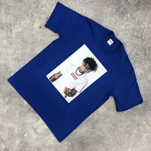 ★ SUPREME シュプリーム 23AW NBA Youngboy Tee Royal ヤング ボーイ Tシャツ 半袖 ロゴ プリント ブルー 青 サイズM 104