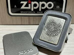 【希少】新品未使用 1995年製 Zippo 非売品 / 限定 'Marlboro Lizard Rock' 90's マルボロ リザード ロック ジッポー 喫煙具 ライター 