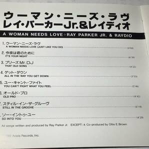 国内盤帯付CD/AOR/レイ・パーカーJr &レイディオ/ウーマン・ニーズ・ラヴ 送料¥180の画像4