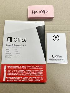 HW0282/中古品/正規品/Microsoft Office Home & Business 2013/認証保証/PowerPoint/Word/Excel/Outlook