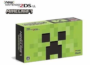 【超美品】MINECRAFT マインクラフト　Newニンテンドー2DS LL CREEPER EDITION クリーパーエディション＋ハードケース付 ■