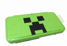 【超美品】MINECRAFT マインクラフト　Newニンテンドー2DS LL CREEPER EDITION クリーパーエディション＋ハードケース付 ■_画像3