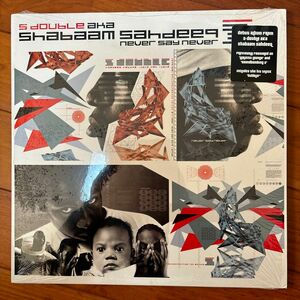 Never Say Never / 2LP Shabaam Sahdeeq アナログレコード　シュリンク付き　希少盤Record