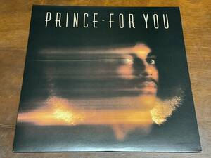 【LPレコード美品】for you/prince/フォー・ユー/プリンス【輸入盤】