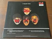 【LPレコード】a quick one/the who/ア・クイック・ワン/ザ・フー【EU盤】重量盤でいい感じの盤です_画像2