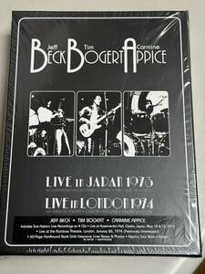 【ほぼ新品CD4枚組】Live In Japan 1973, London 1974/Beck Bogert & Appice/ライヴ・イン・ジャパン、ロンドン/ベック、ボガート＆アピス