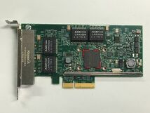 【即納】 Dell 0YGCV4 Broadcom 5719 4 x Ports 1GbE Ethernet PCI Express Network Adapter Card ロープロ 【中古/現状品】 (SV-D-319)_画像1