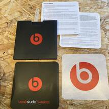 【送料無料】beats ビーツ studio3 wireless スタジオ3 ワイヤレス ヘッドホン Bluetooth オーディオ ヘッドフォン 元箱付属●BB02N077_画像7