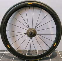 MAVIC COSMIC CARBONE 40 TU 中古 おまけ付き　マビック　コスミックカーボン_画像3