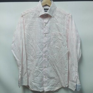  men's * Bigi Mens Bigi/ long sleeve /a-ga il ground / button down shirt / dress shirt (03)