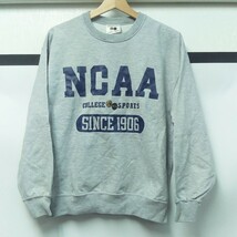 90’s/デサント DESCENTE NCAA スウェットトレーナー(M)_画像1